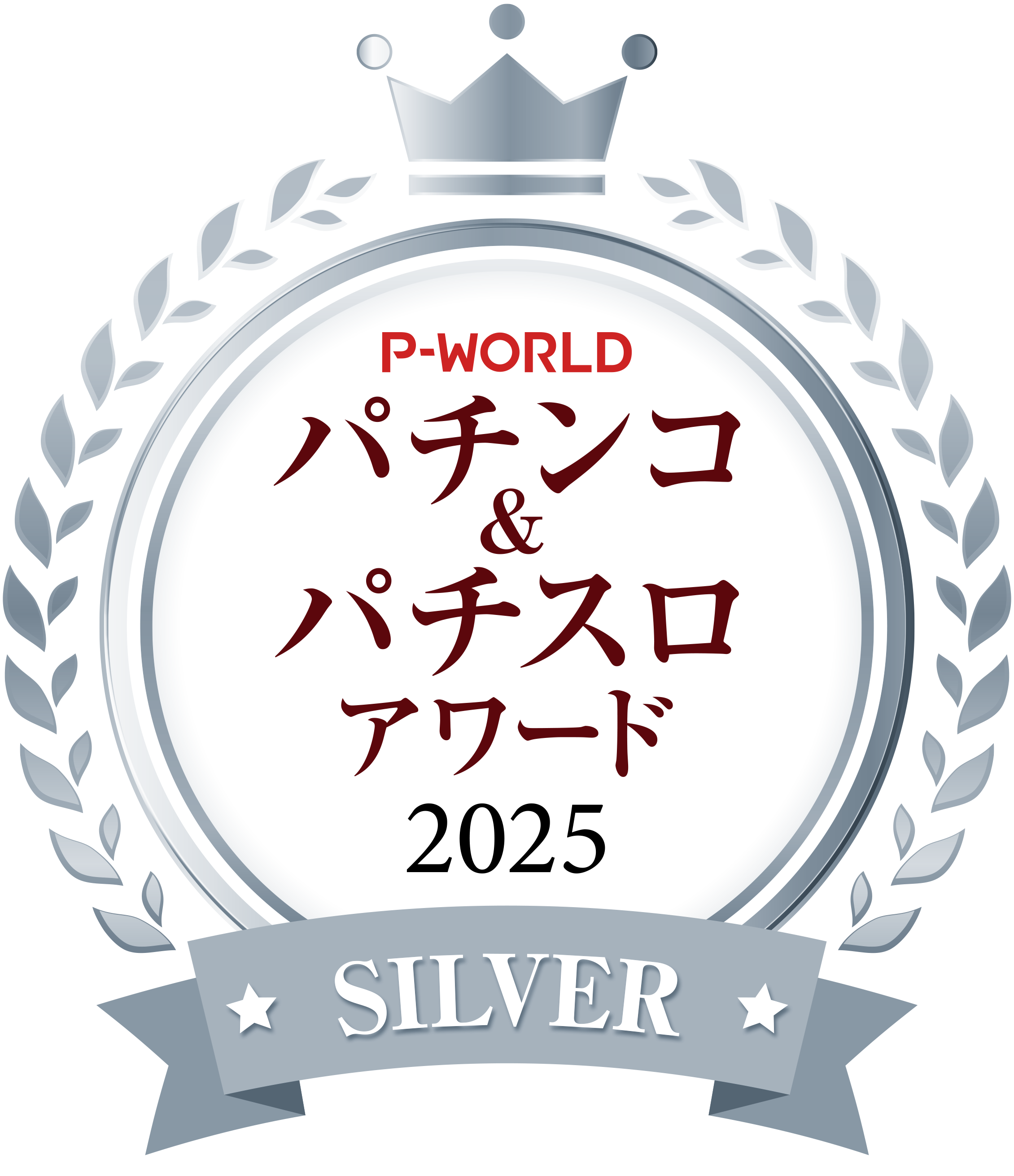 P-WORLDパチンコ&パチスロアワード銀賞