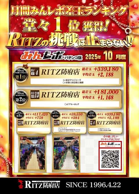 RITZ防府店 | P-WORLD