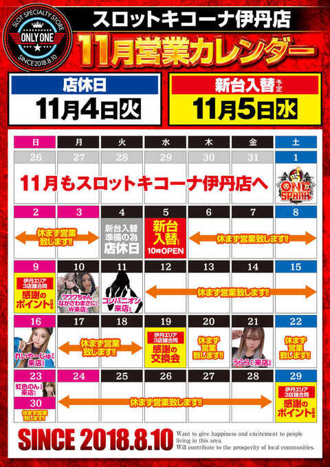 ジャグ・沖ドキ81台