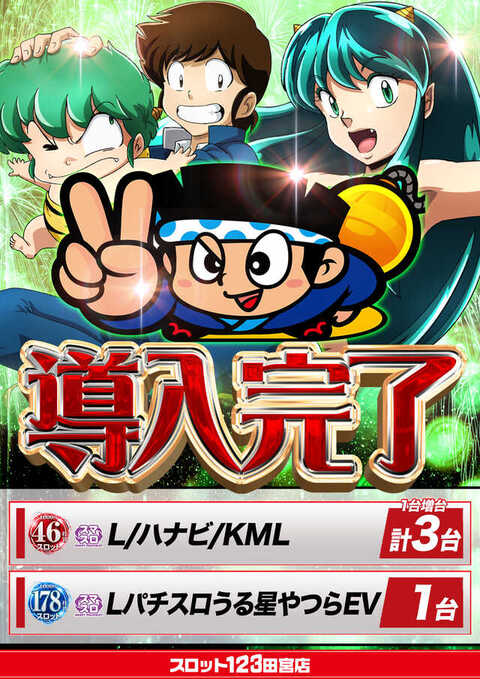 スロット123田宮店 | P-WORLD