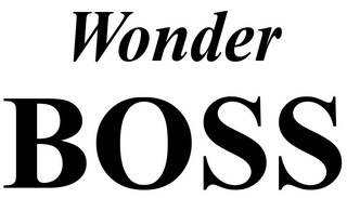 Wonder BOSS | P-WORLD