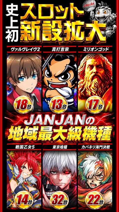 ジャンジャンデルノザウルス久喜IC店 | P-WORLD
