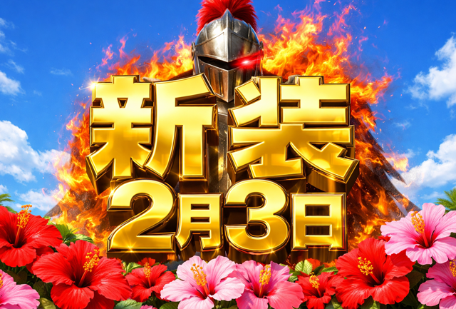 2月3日新装開店