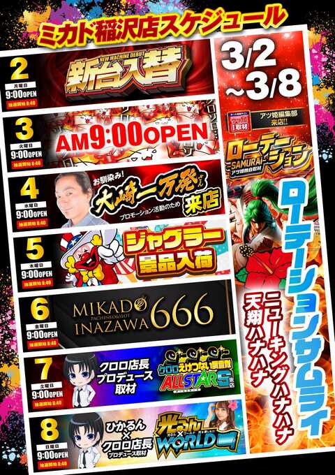 ミカド稲沢店 | P-WORLD