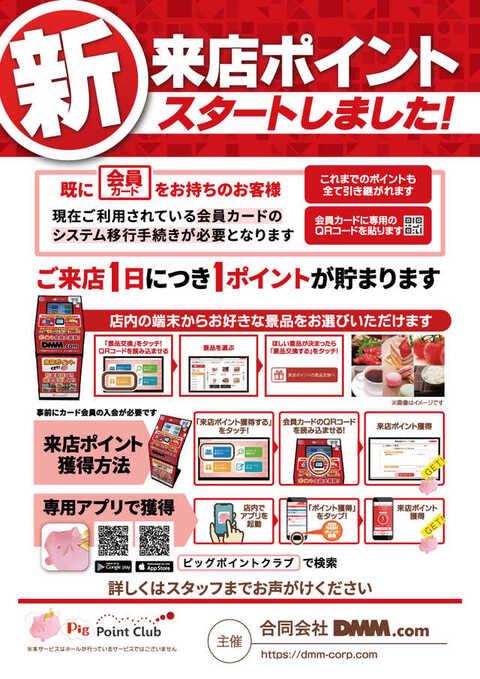 来店ポイント