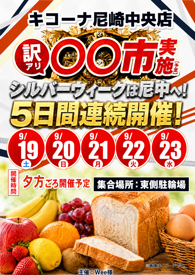 5日間○○市