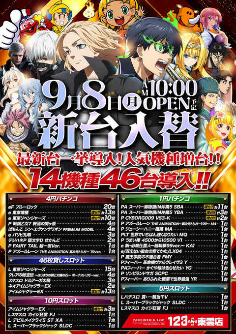 123+N東雲店 | P-WORLD