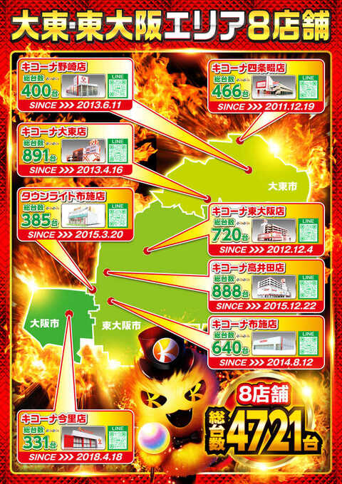 キコーナ大東店 | P-WORLD