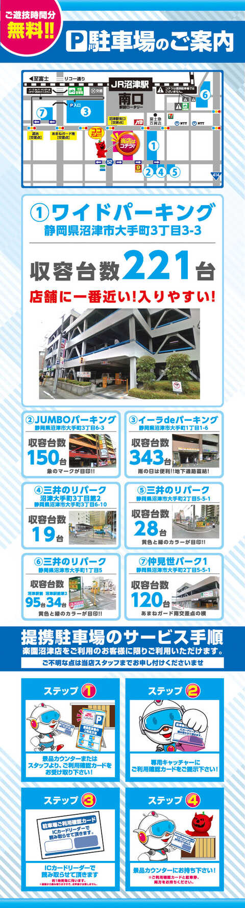 楽園沼津店 P World 楽園沼津店 P World