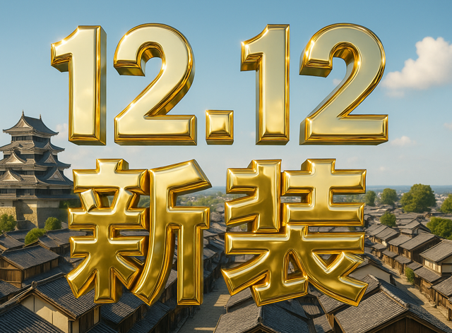 12.12新装日付