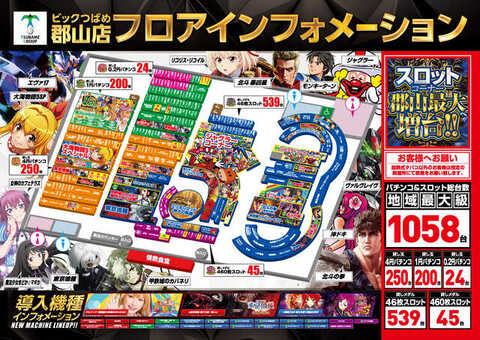 ビックつばめ郡山店 | P-WORLD