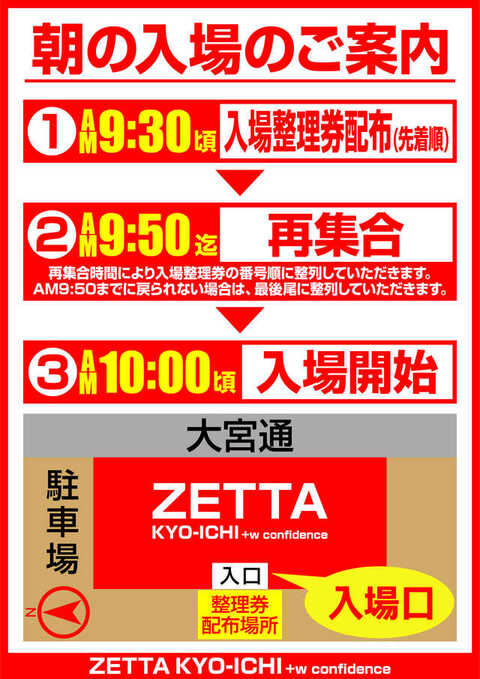 ZETTA KYO-ICHI +w confidence | P-WORLD
