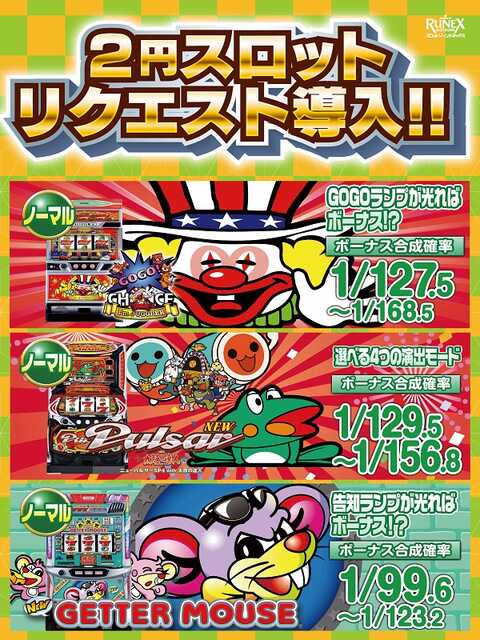 SLOT ZONE RUNEX 鶴崎店 | P-WORLD